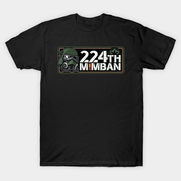 224th Mimban Cog T-Shirt by Mudtrooper.co.uk